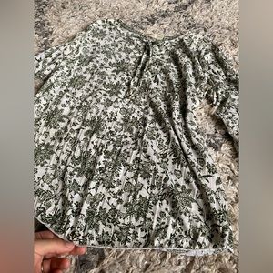 Faded Glory - Boho floral print top